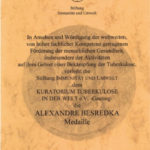 Alexandre Besredka Medaille